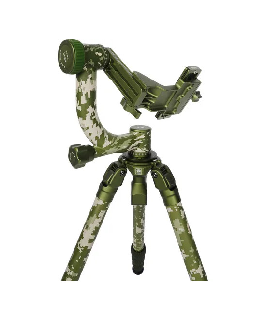 Treppiede in carbonio CT-3204 + Testa Gimbal CH20 Camouflage