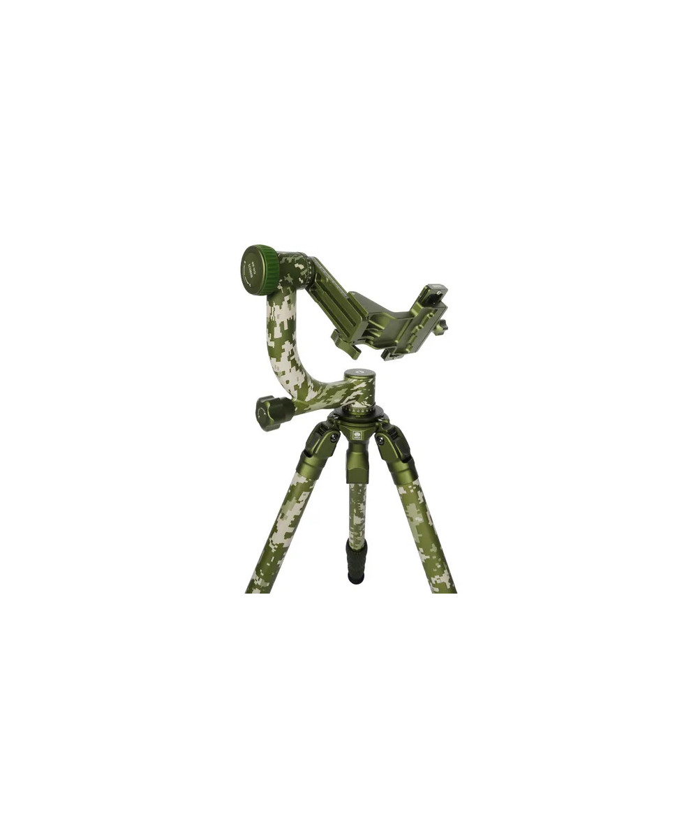 Treppiede in carbonio CT-3204 + Testa Gimbal CH20 Camouflage