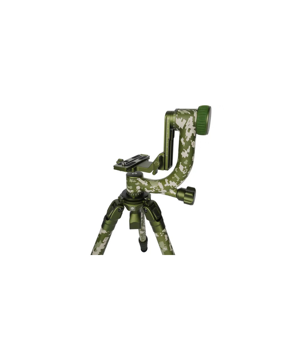 Treppiede in carbonio CT-3204 + Testa Gimbal CH20 Camouflage