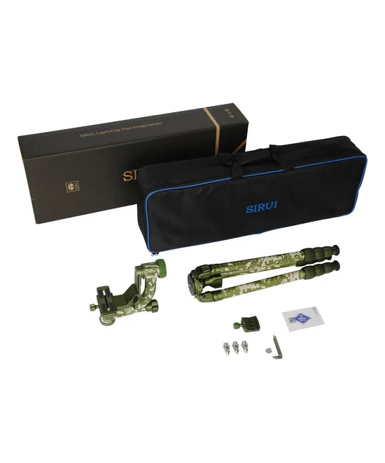 Treppiede in carbonio CT-3204 + Testa Gimbal CH20 Camouflage