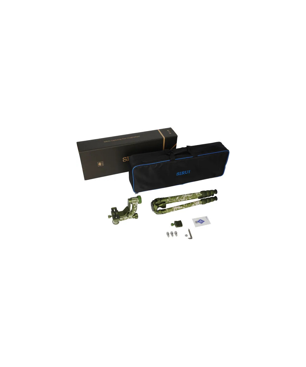 Treppiede in carbonio CT-3204 + Testa Gimbal CH20 Camouflage
