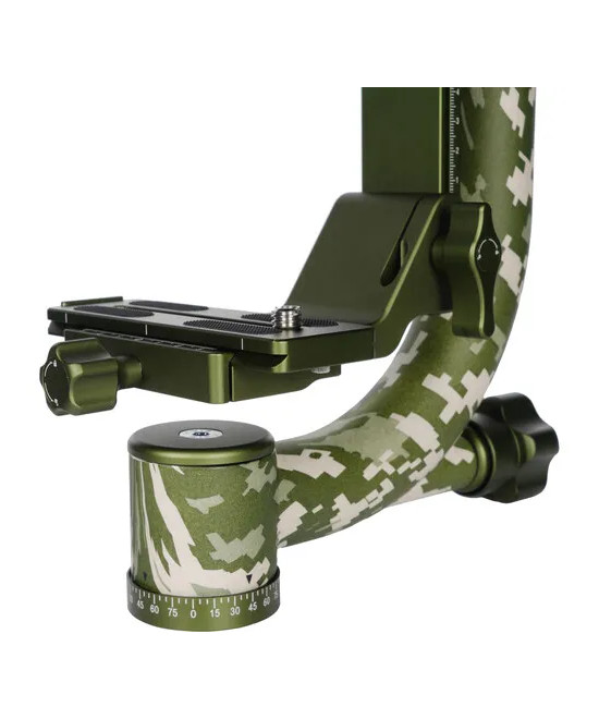 Treppiede in carbonio CT-3204 + Testa Gimbal CH20 Camouflage