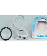 Lumo Bi-Color LED Ring Light Mint Blue