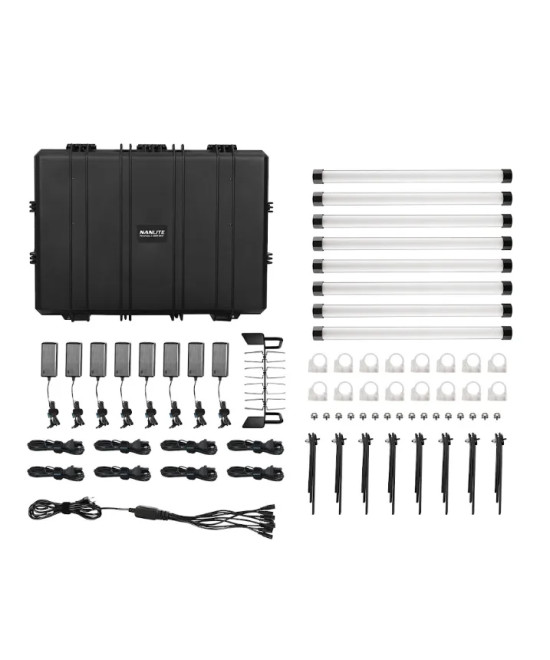 PavoTube II 15XR LED RGB Kit 8 Pezzi