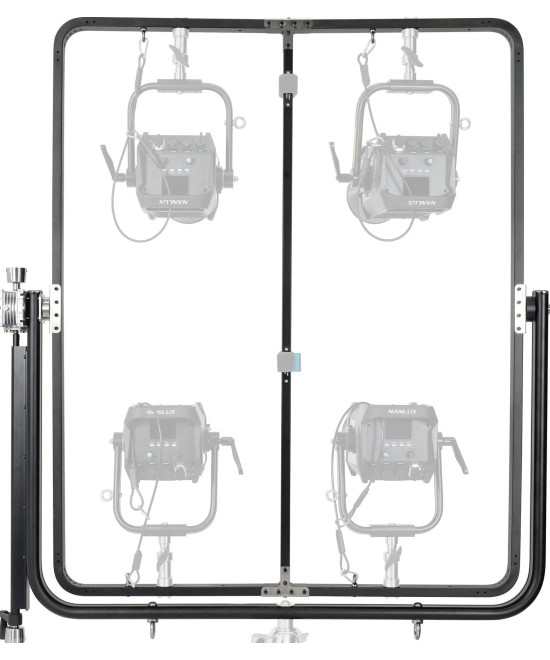 Frame per 4 luci EVOKE con perno Junior