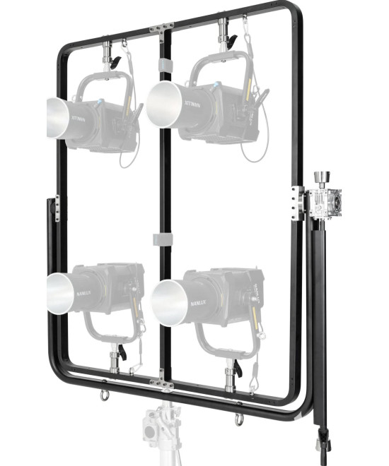 Frame per 4 luci EVOKE con perno Junior
