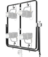 Frame per 4 luci EVOKE con perno Junior