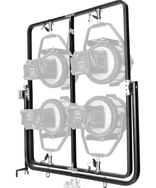 Frame per 4 luci EVOKE con perno Junior