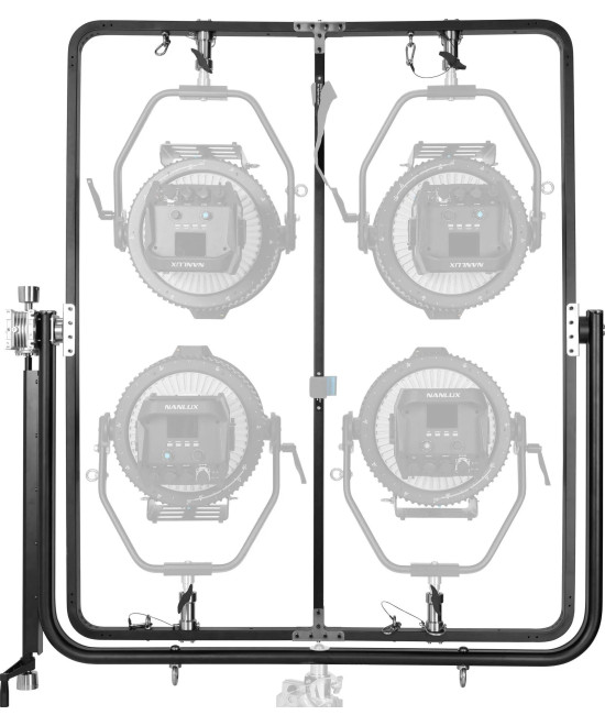 Frame per 4 luci EVOKE con perno Junior