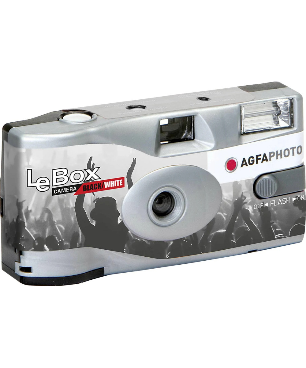 LeBox Usa e Getta, con Flash, 400 ISO, 36 Foto Bianco e Nero