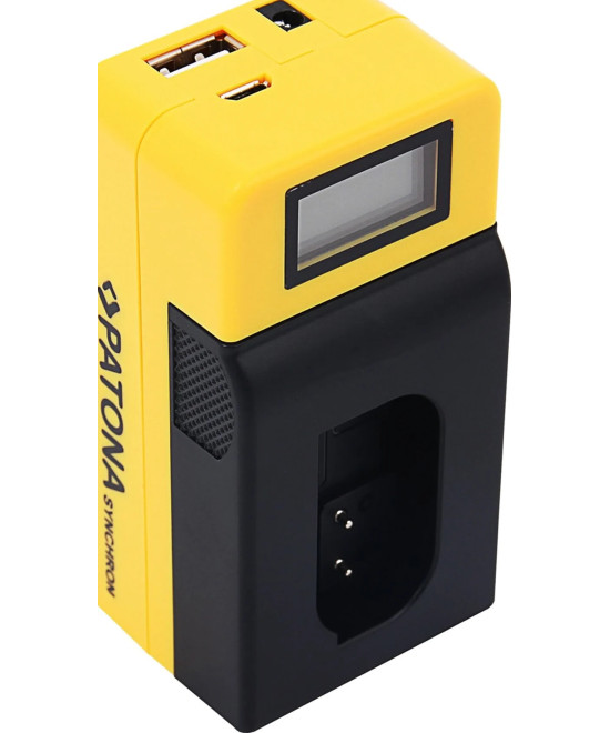 Caricabatteria LCD per DMW-BLK22