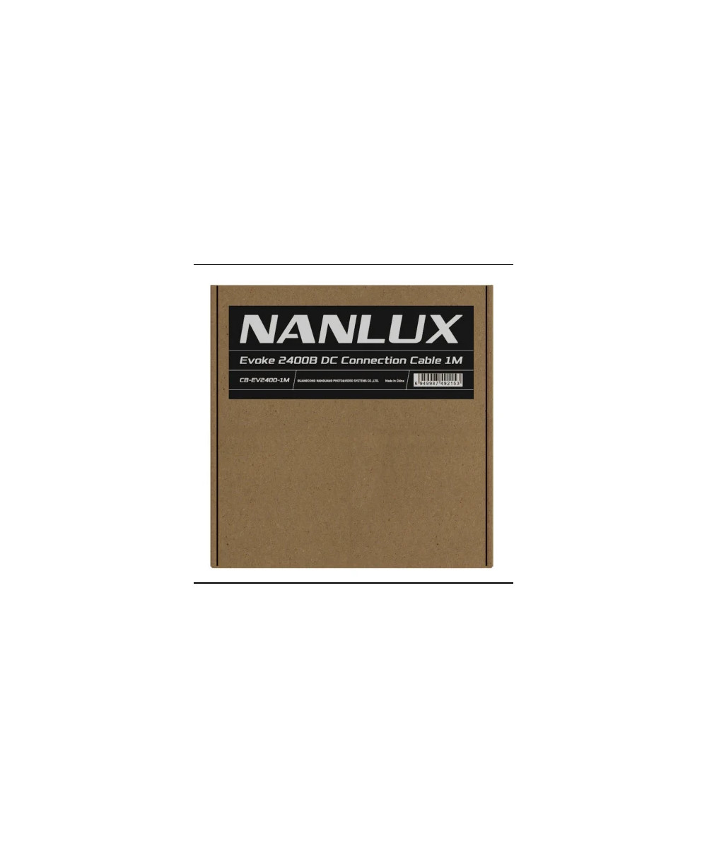 Nanlux CB-EV2400-1M Cavo di Connessione DC per Evoke 1200B da 1mt