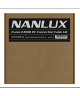 Nanlux CB-EV2400-1M Cavo di Connessione DC per Evoke 1200B da 1mt