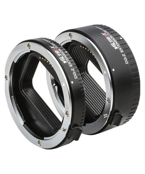 Set di anelli tubo estensione macro (12 mm + 24 mm), supporto TTL e AE - Nikon Z