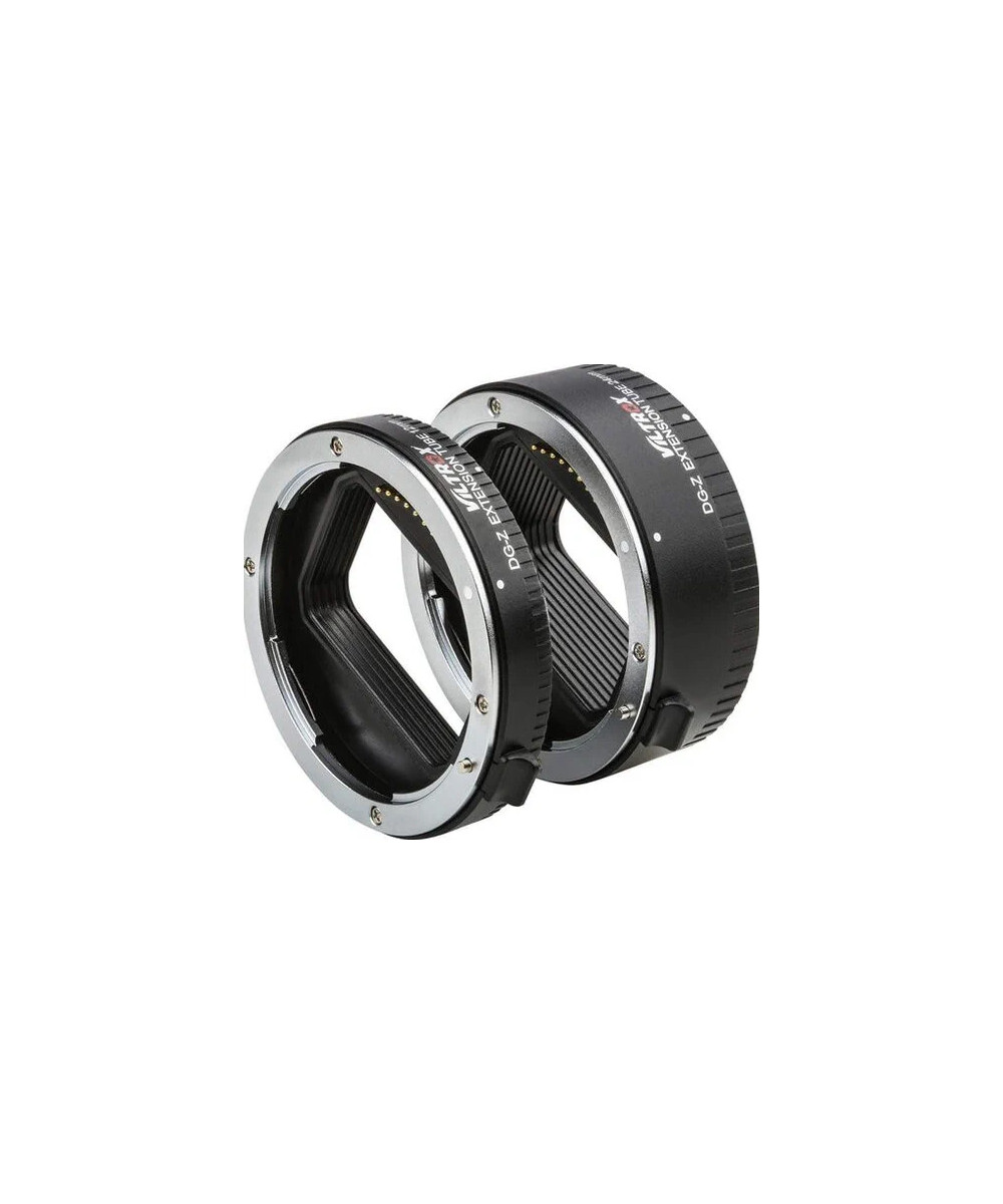 Set di anelli tubo estensione macro (12 mm + 24 mm), supporto TTL e AE - Nikon Z