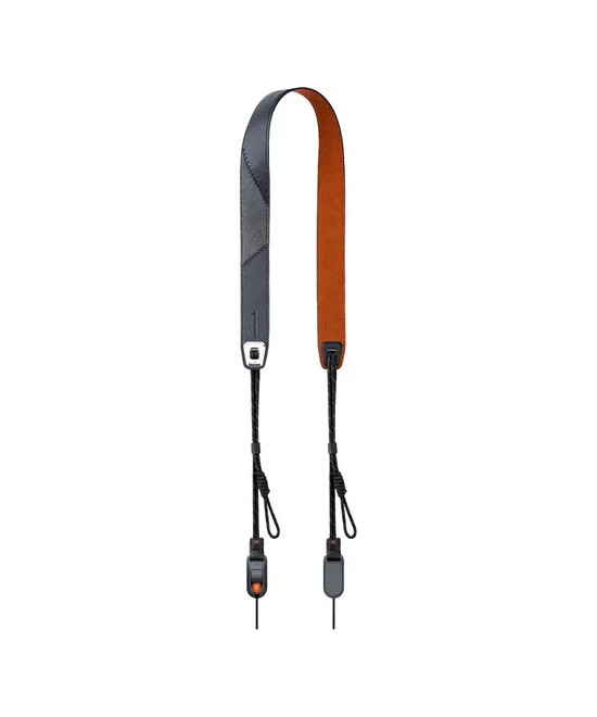 P-CB-609 CAMERA STRAP AIR PREMIUM LEATHER STYLE-INK-WASH MOUNTAIN