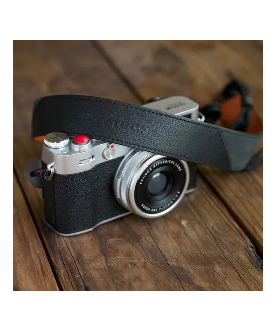 P-CB-609 CAMERA STRAP AIR PREMIUM LEATHER STYLE-INK-WASH MOUNTAIN