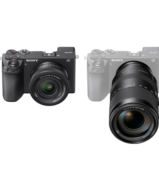 Alpha 6700 + SEL-P 16-50mm PZ OSS II + 70-350 G