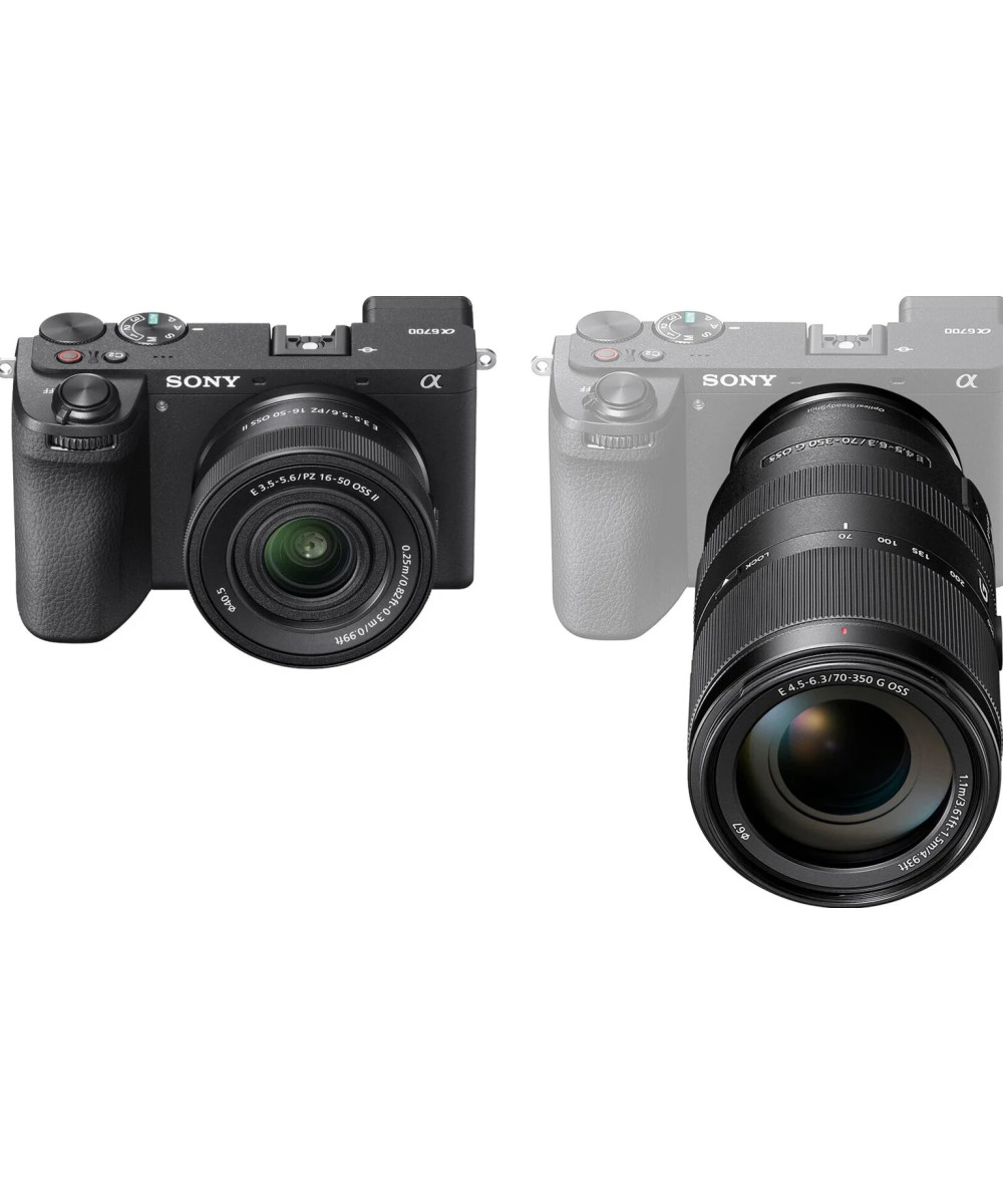 Alpha 6700 + SEL-P 16-50mm PZ OSS II + 70-350 G