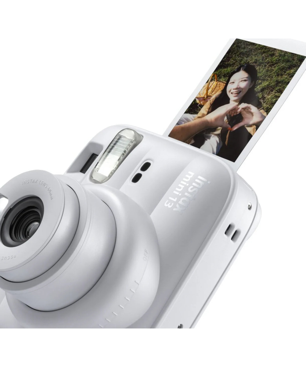 FUJIFILM INSTAX MINI 13 Fotocamera a Pellicola Istantanea Clay White