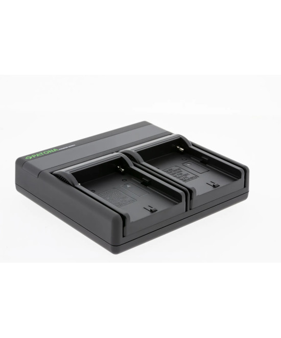 PREMIUM DUAL PD PERFORMANCE CHARGER FOR SONY NP-FM50 INCL. USB-C INPUT/OUTPUT