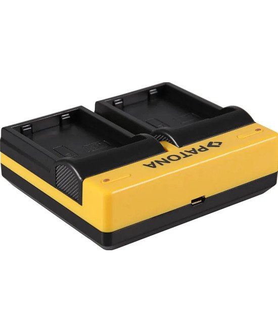 DUAL CHARGER NIKON EN-EL14 COOLPIX D3100 D3200 D5100 D5200 P7000 P7100 P7700 INCL. MICRO-USB