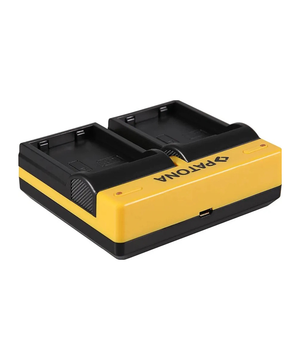 DUAL CHARGER NIKON EN-EL14 COOLPIX D3100 D3200 D5100 D5200 P7000 P7100 P7700 INCL. MICRO-USB