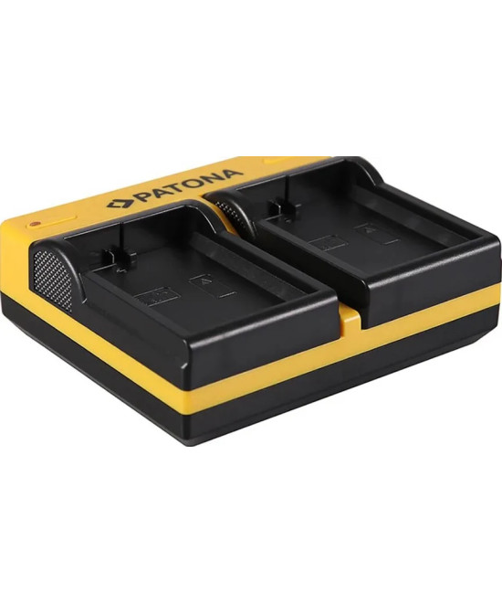 DUAL CHARGER NIKON EN-EL14 COOLPIX D3100 D3200 D5100 D5200 P7000 P7100 P7700 INCL. MICRO-USB