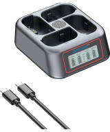 PLATINUM USB-C PD QC 4-PORT FAST CHARGER FOR PANASONIC DMW-BLK22