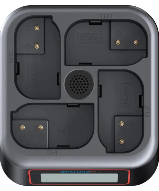 PLATINUM USB-C PD QC 4-PORT FAST CHARGER FOR PANASONIC DMW-BLK22