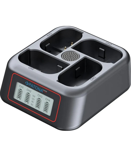 PLATINUM USB-C PD QC 4-PORT FAST CHARGER FOR PANASONIC DMW-BLK22
