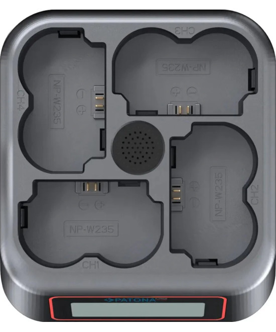 PLATINUM USB-C PD QC 4-PORT FAST CHARGER FOR FUJI NP-W235