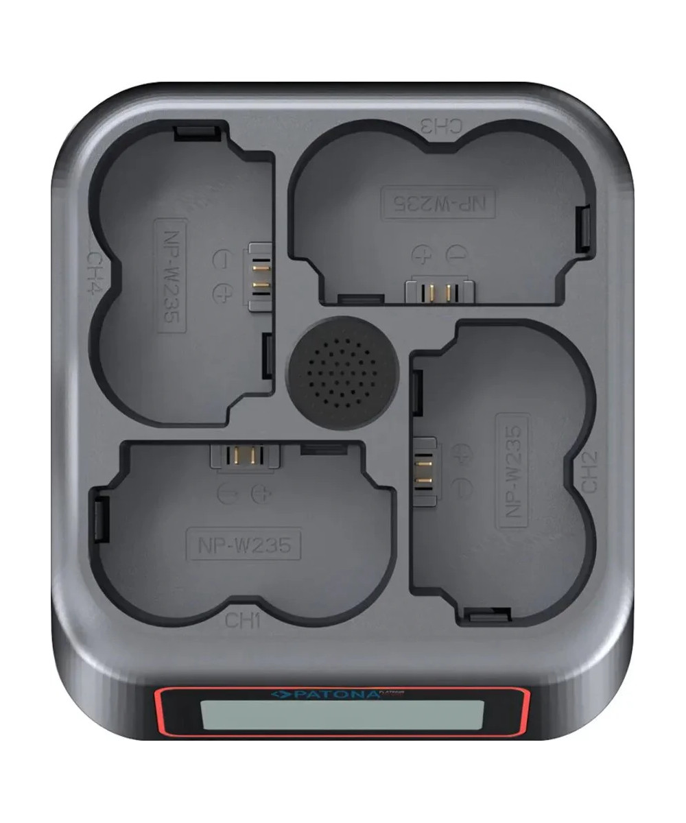 PLATINUM USB-C PD QC 4-PORT FAST CHARGER FOR FUJI NP-W235