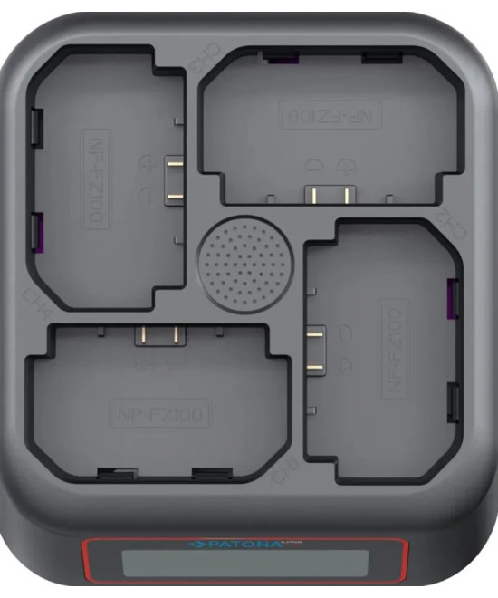 PLATINUM USB-C PD QC 4-PORT FAST CHARGER FOR SONY NP-FZ100