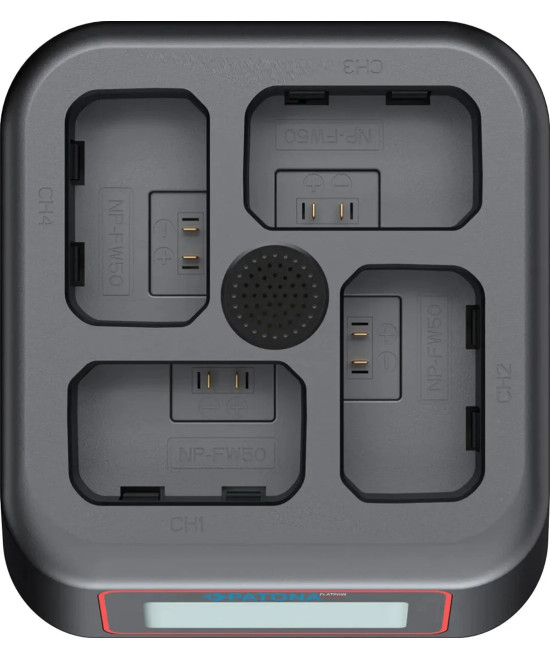 PLATINUM USB-C PD QC 4-PORT FAST CHARGER FOR SONY NP-FW50