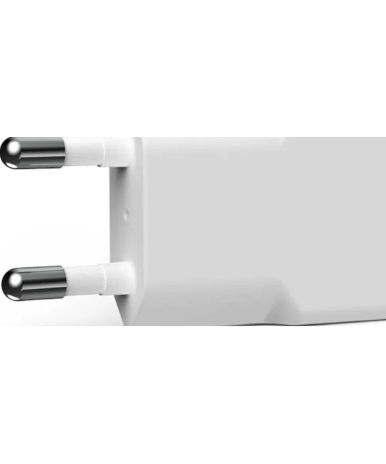 PLATINUM GAN PD20W FLAT ADAPTER WHITE 1X USB-C PD3.0 QC3.0