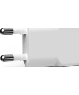 PLATINUM GAN PD20W FLAT ADAPTER WHITE 1X USB-C PD3.0 QC3.0