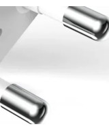 PLATINUM GAN PD20W FLAT ADAPTER WHITE 1X USB-C PD3.0 QC3.0