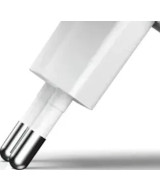 PLATINUM GAN PD65W FLAT ADAPTER WHITE 2X USB-C PD3.0 QC3.0