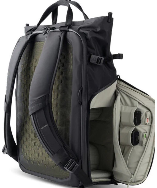 P-CB-619 ONEGO ROAMER TOTE BACKPACK 25L MATTE BLACK