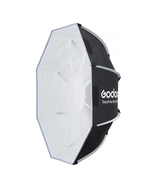EAZYFLOW BOWENS MOUNT FOLDABLE BEAUTY DISH 65CM (BLACK AND WHITE)