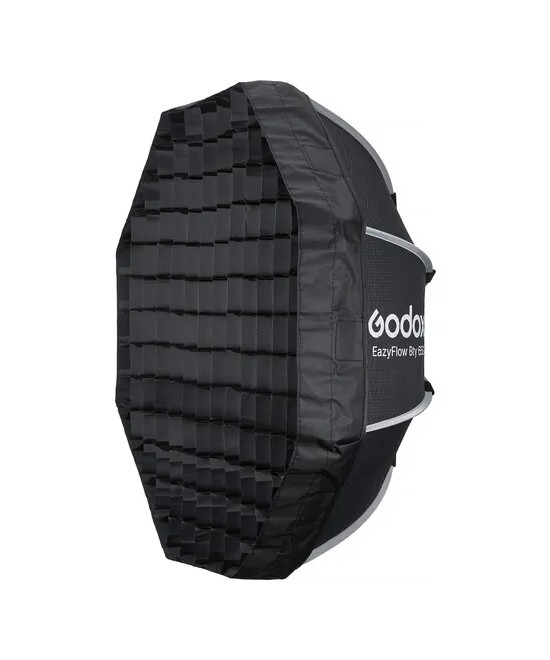 EAZYFLOW BOWENS MOUNT FOLDABLE BEAUTY DISH 65CM (BLACK AND WHITE)