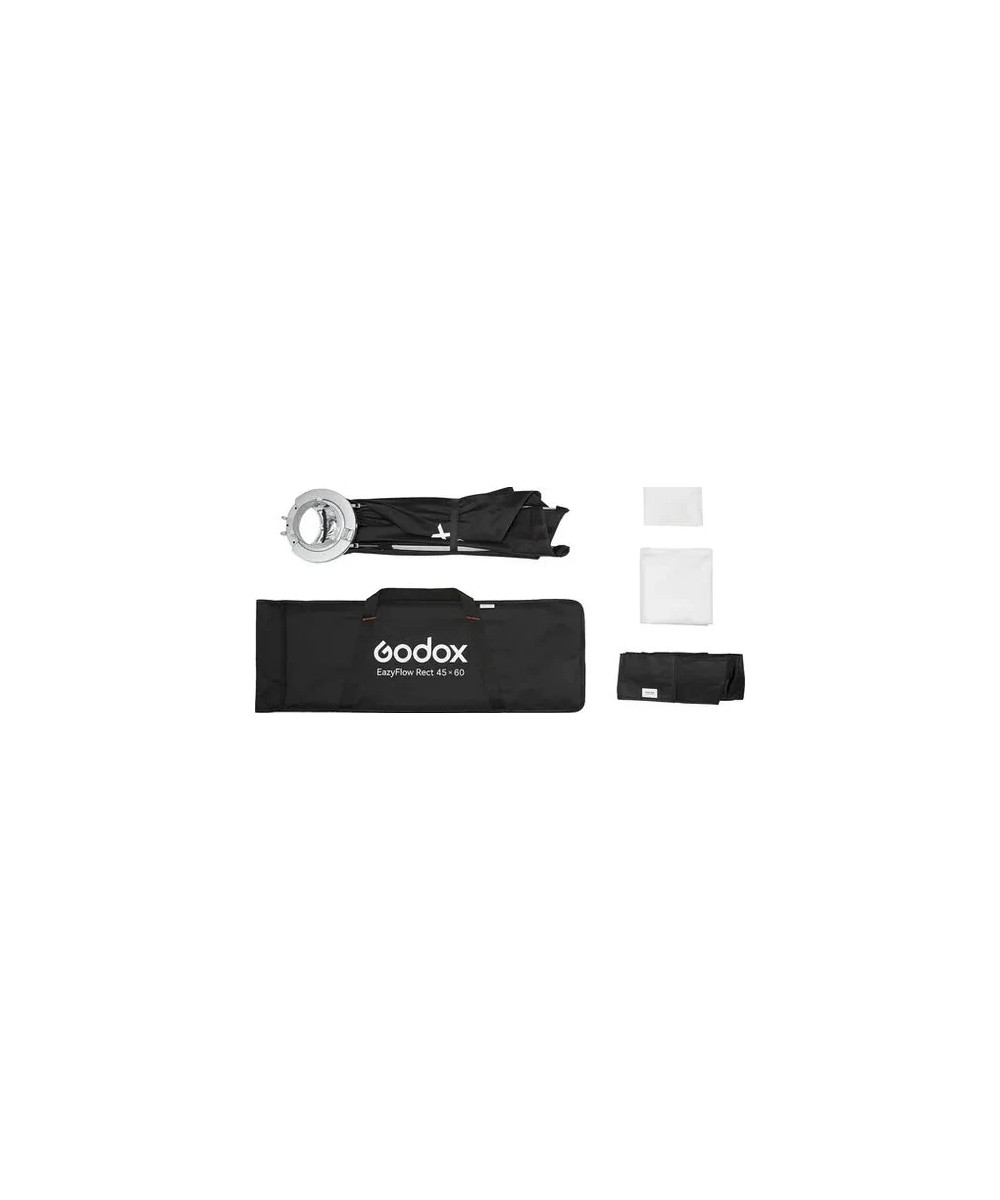 EAZYFLOW RECTANGULAR 45X60 BOWENS MOUNT FOLDABLE QUICK-OPEN SOFT LIGHT BOX