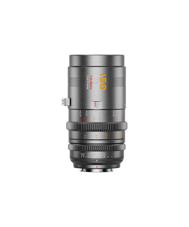 VISION PRIME T1.4 FULL-FRAME CINE LENS 150MM GREY NATIVE E-MOUNT MENTAL GREY COLOR Z/RF/L MOUNT ADAPTER