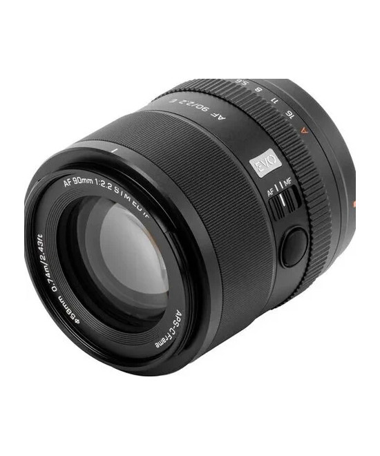 OBIETTIVO AF 90/2.2 E APS-C EVO SONY E-MOUNT