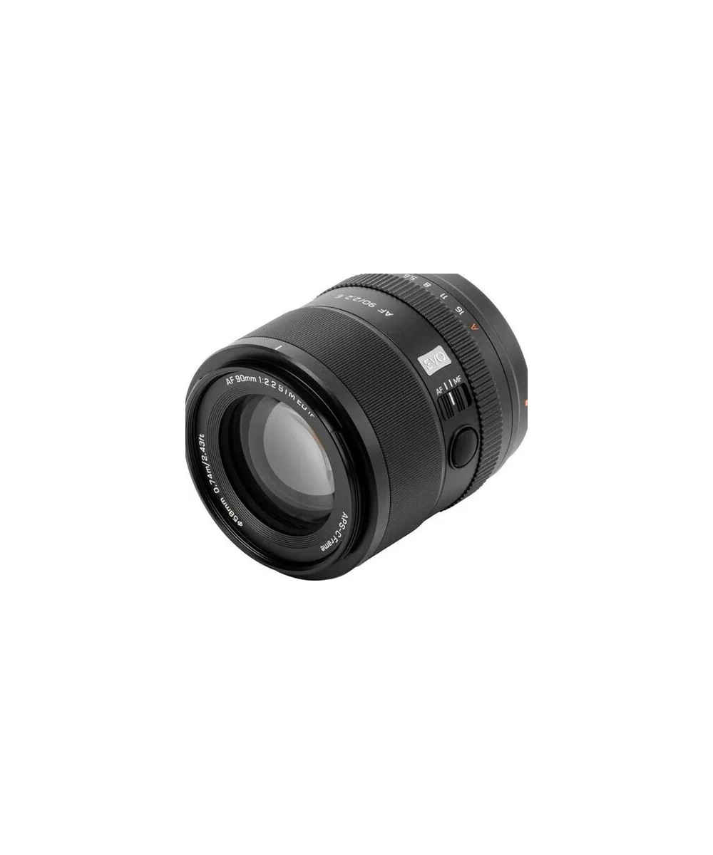 OBIETTIVO AF 90/2.2 E APS-C EVO SONY E-MOUNT
