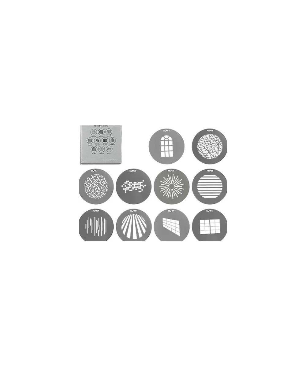 Set di gobo per Proiettore NL SET1 10pz