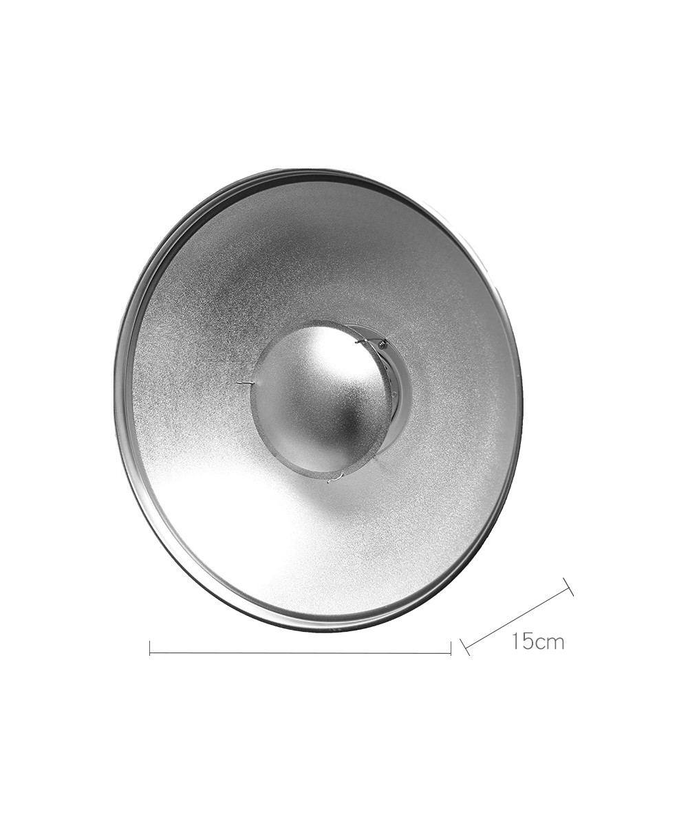 Parabola Beauty Dish Silver 42cm
