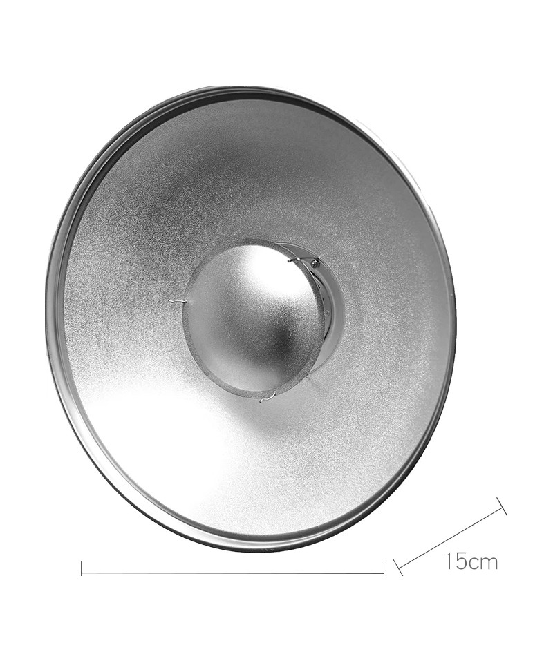 Parabola Beauty Dish Silver 42cm