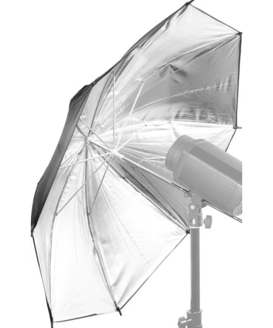 Ombrello 185cm Nero/Silver